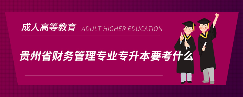 貴州省財(cái)務(wù)管理專業(yè)專升本要考什么