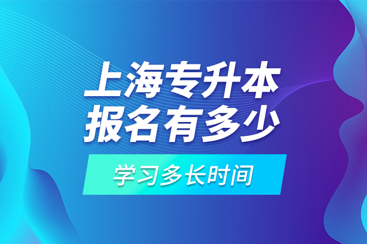 上海專升本報(bào)名有多少高?？蛇x擇？